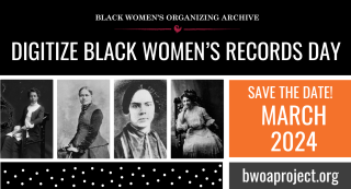 Digitize Black Women's Records 2024 - Save the Date